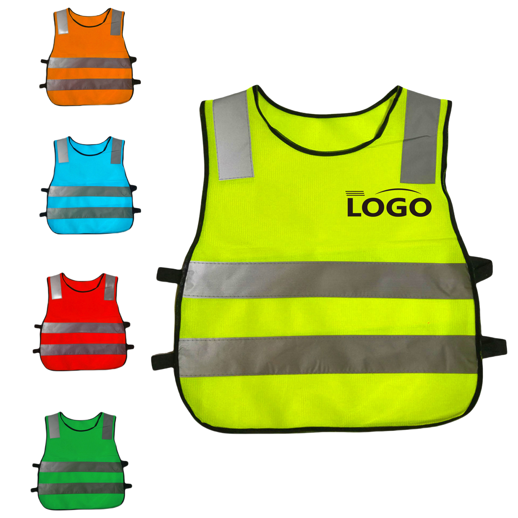 Heat Transfer Kids Safety Vest MOQ20 2