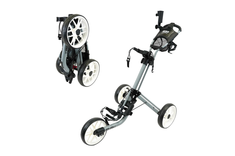 Izzo EZ-Roll 3-Wheel Push Cart 1