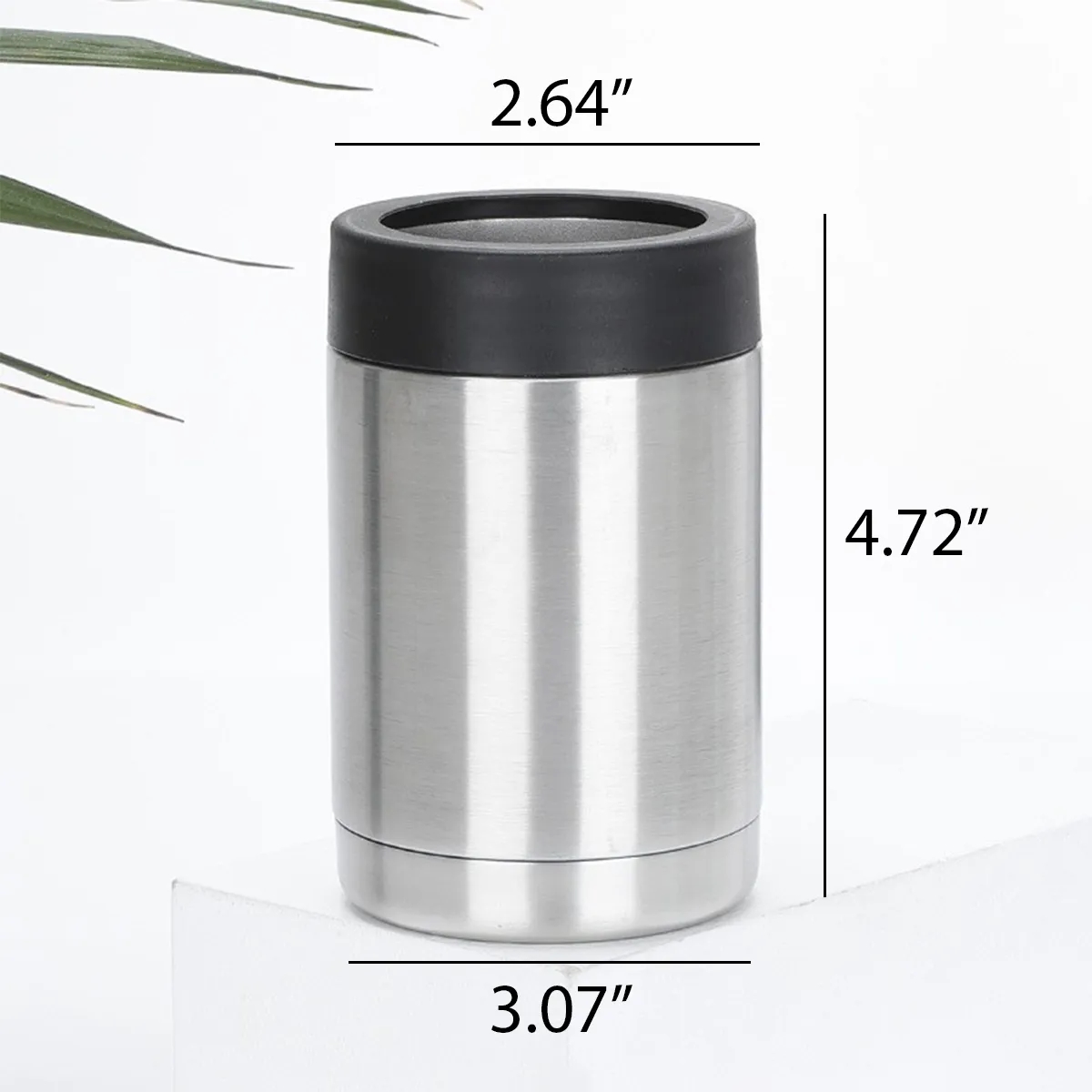 12 Oz. Can Cooler Double Wall Beverage Holder Bottle Sleeve 2