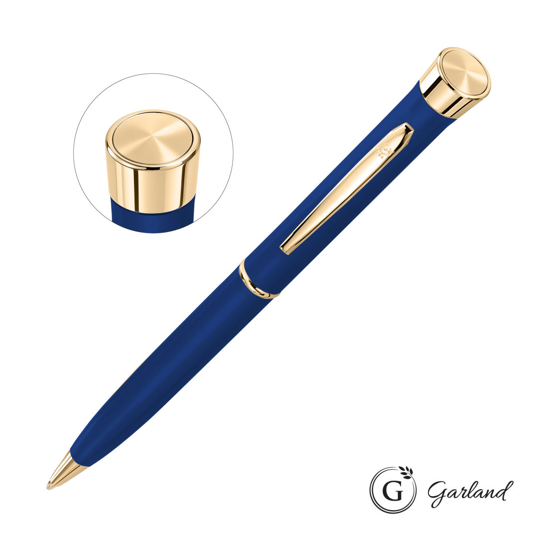 Garland® Color Matte Custom Emblem Twist Pen - Gold 6