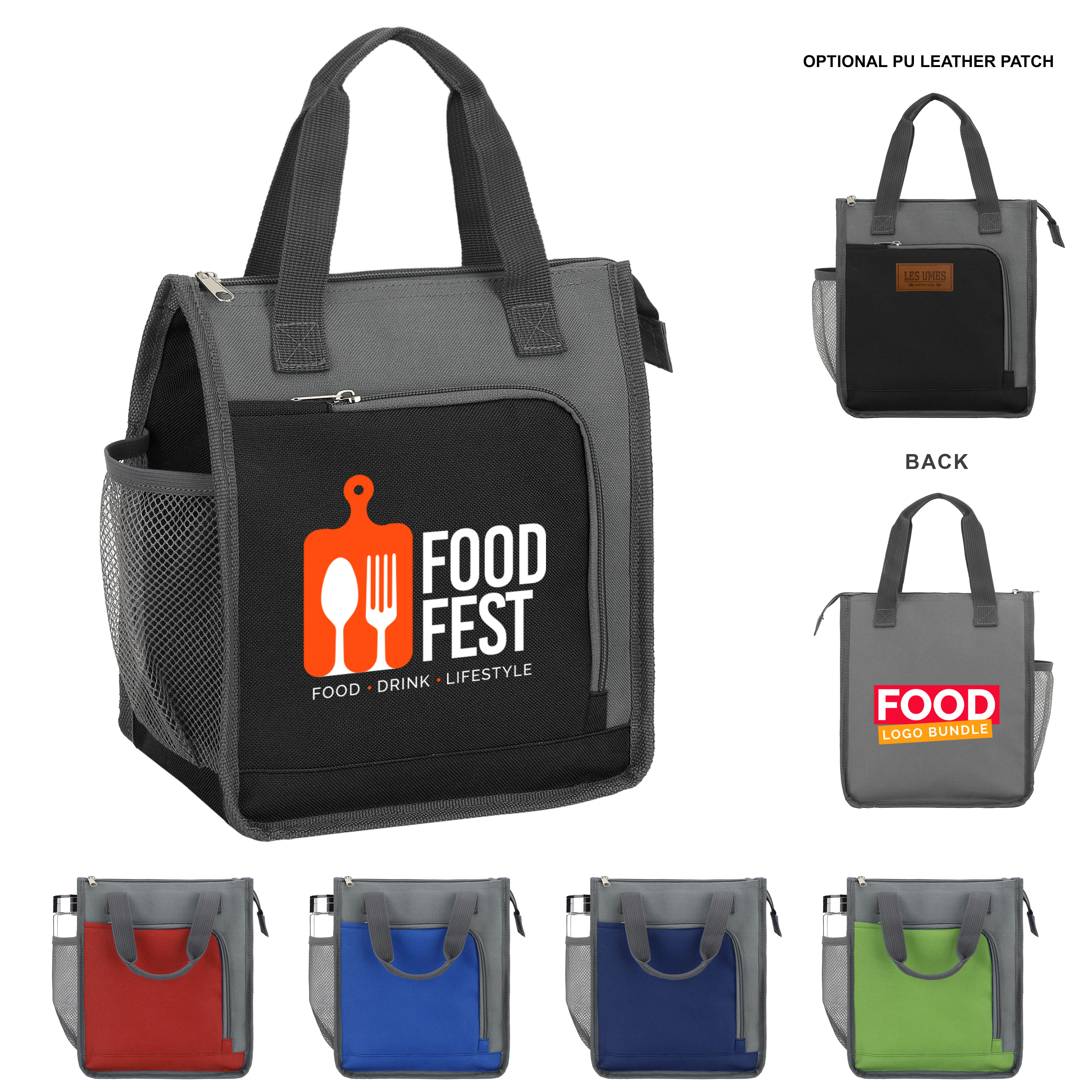 Deluxe Insulated Lunch Cooler Tote 2