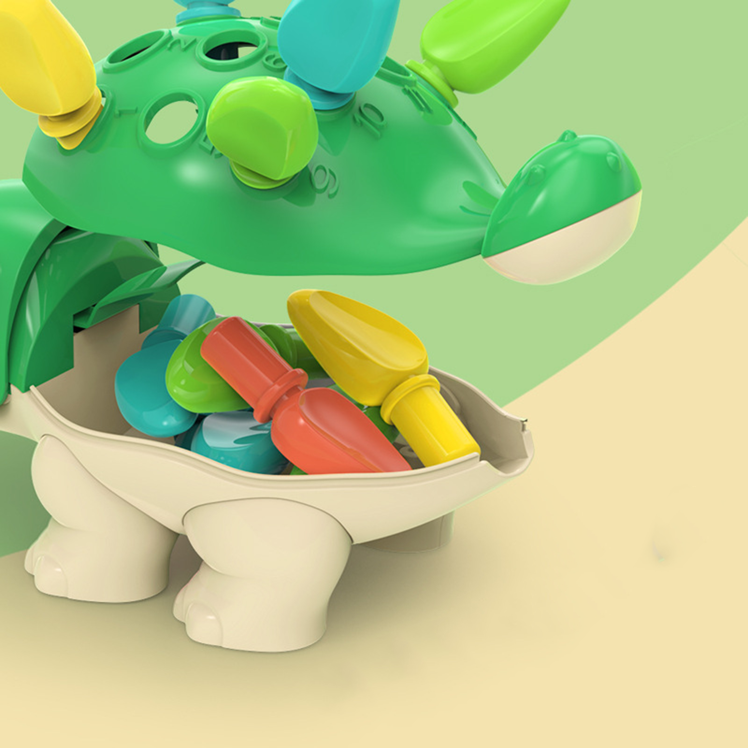 Toddler Educational Montessori Sensory Dinosaur Toys 2