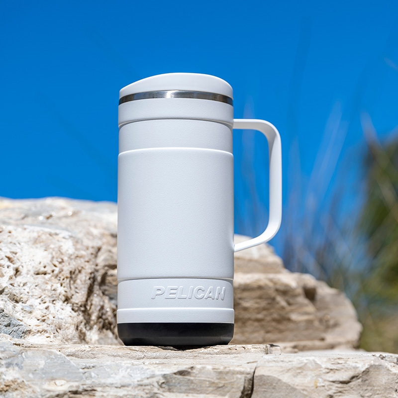 Pelican Ridge™ 18 oz. Recycled Double Wall Stainless Steel Mug 163