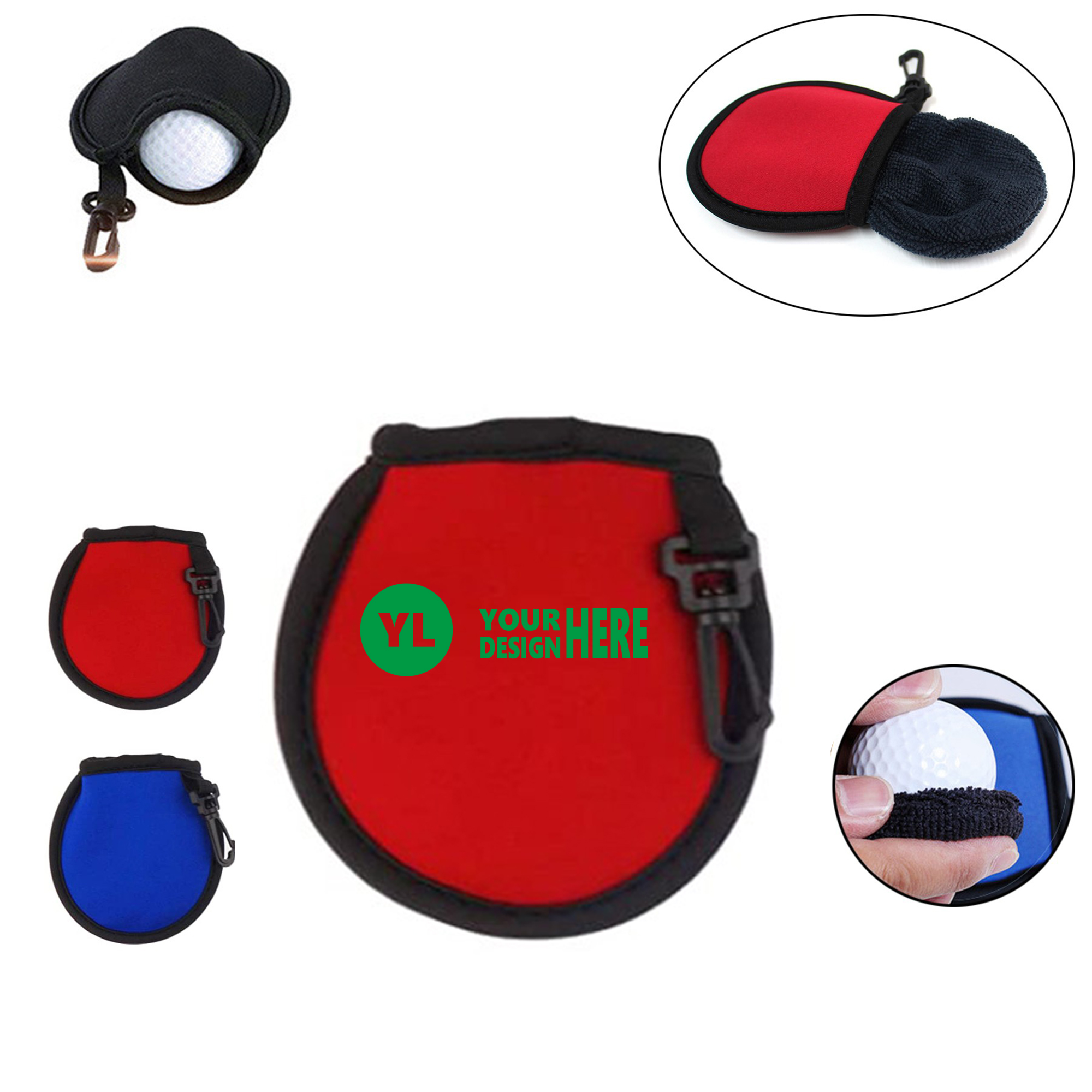 Portable Pocket Golf Ball Washer 2