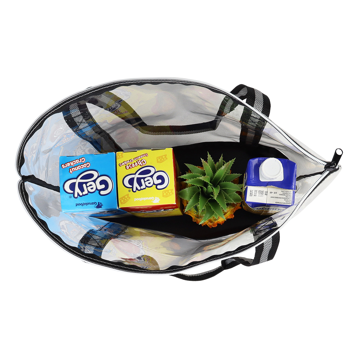 ClearView DailyMate Zippered Clear Tote 5