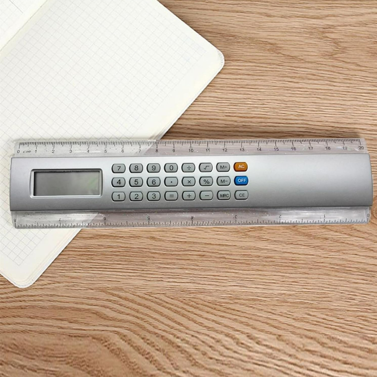 2 in 1 Function Dual Scale Ruler with Electronic Calculator 5