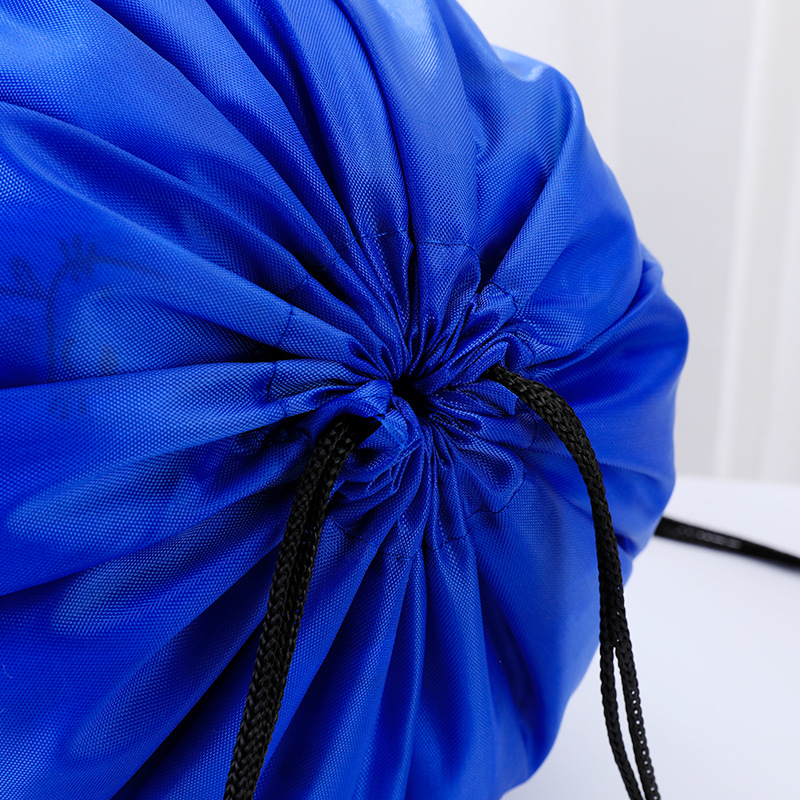 Drawstring Backpack With Reflective Strips 6