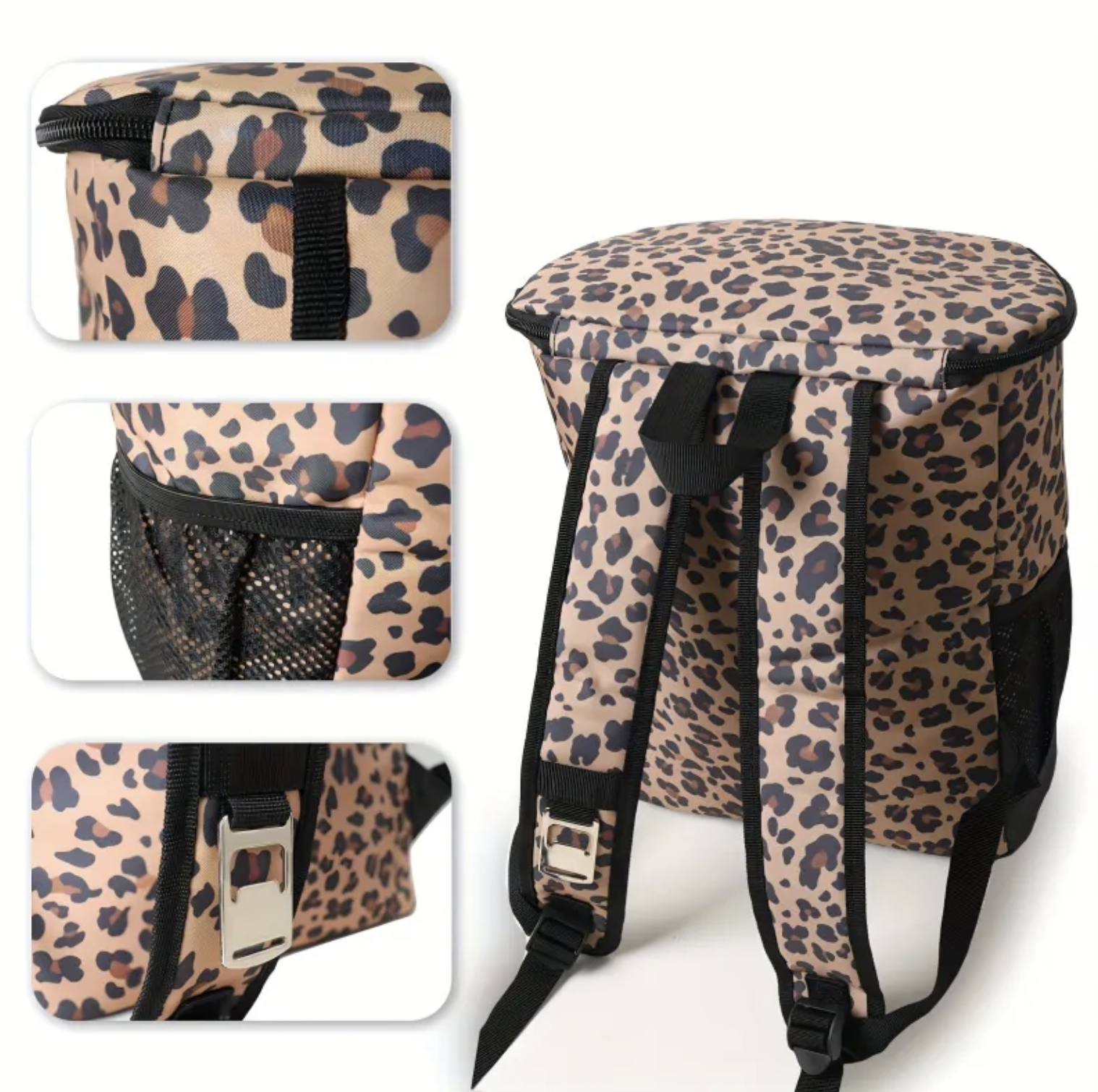 Stock Waterproof Practical Insulated Cooler Backpack 4