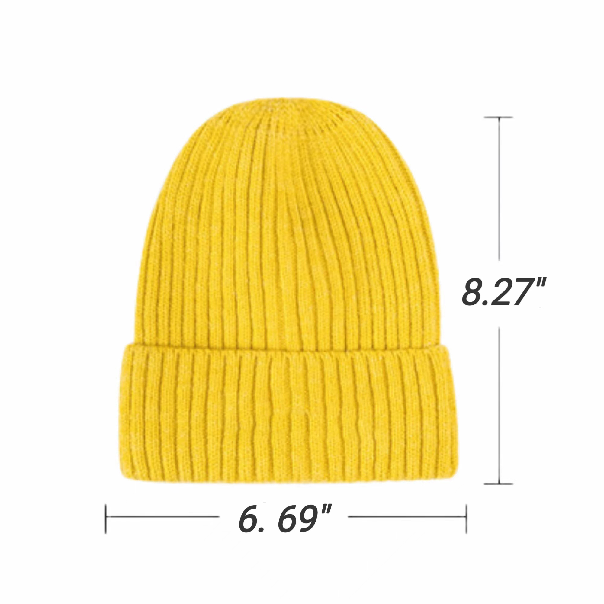 Winter Warm Beanie Hats Knit Caps 2