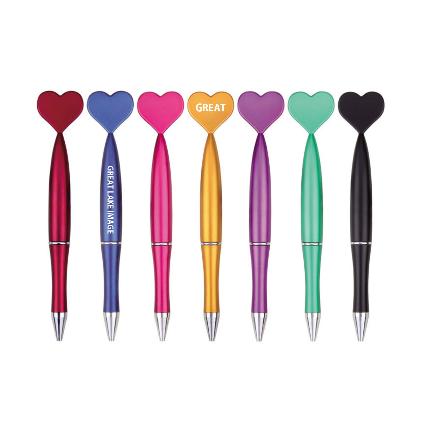 Top Heart Shaped Ball Pen 1