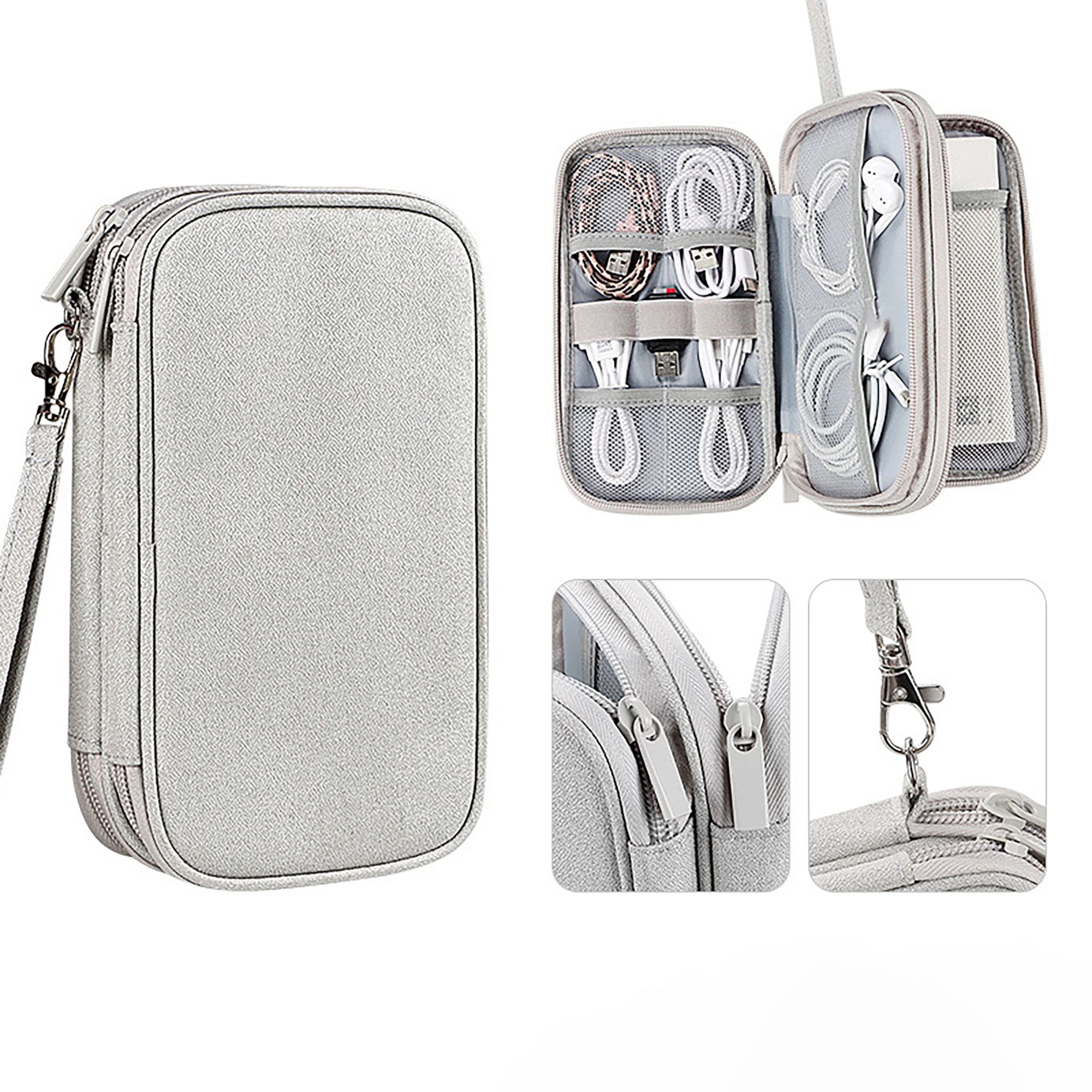Canvas Double Layers Organizer Bag 2