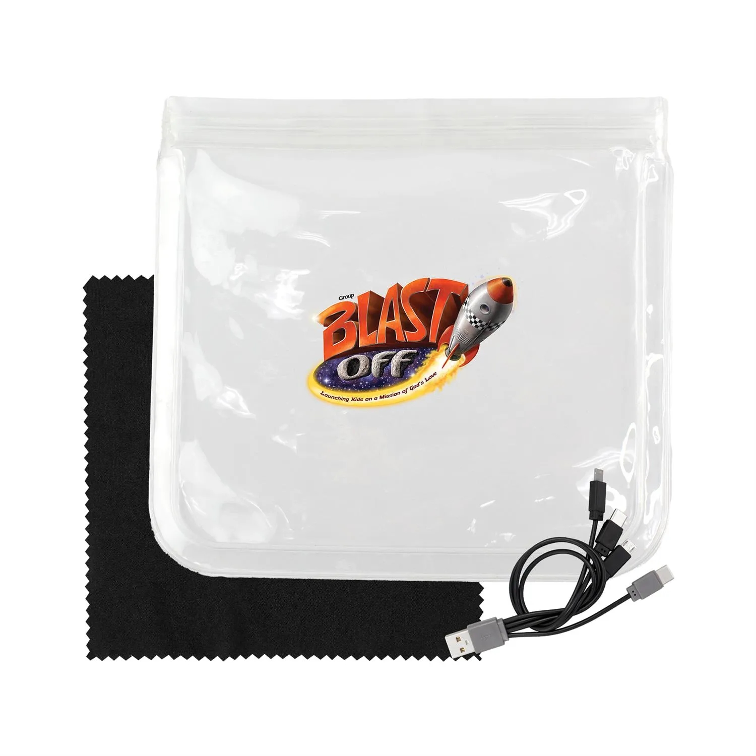 Clear Cable & Cloth Set 11