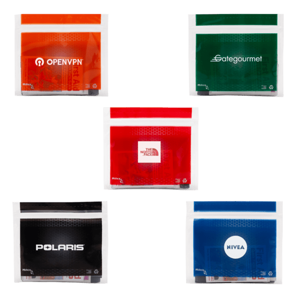 Tradeshow Safety & First Aid Kit in a Resealable Plastic Bag 1