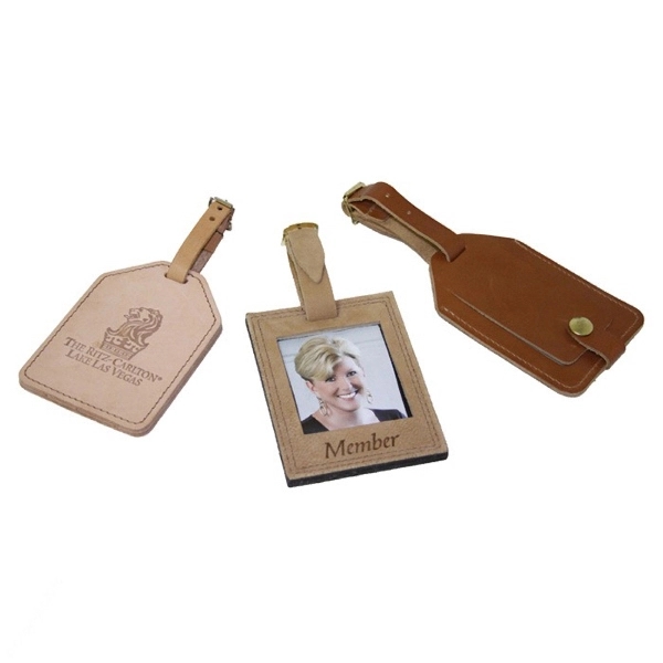 Luggage Tag with Buckle & Strap 1