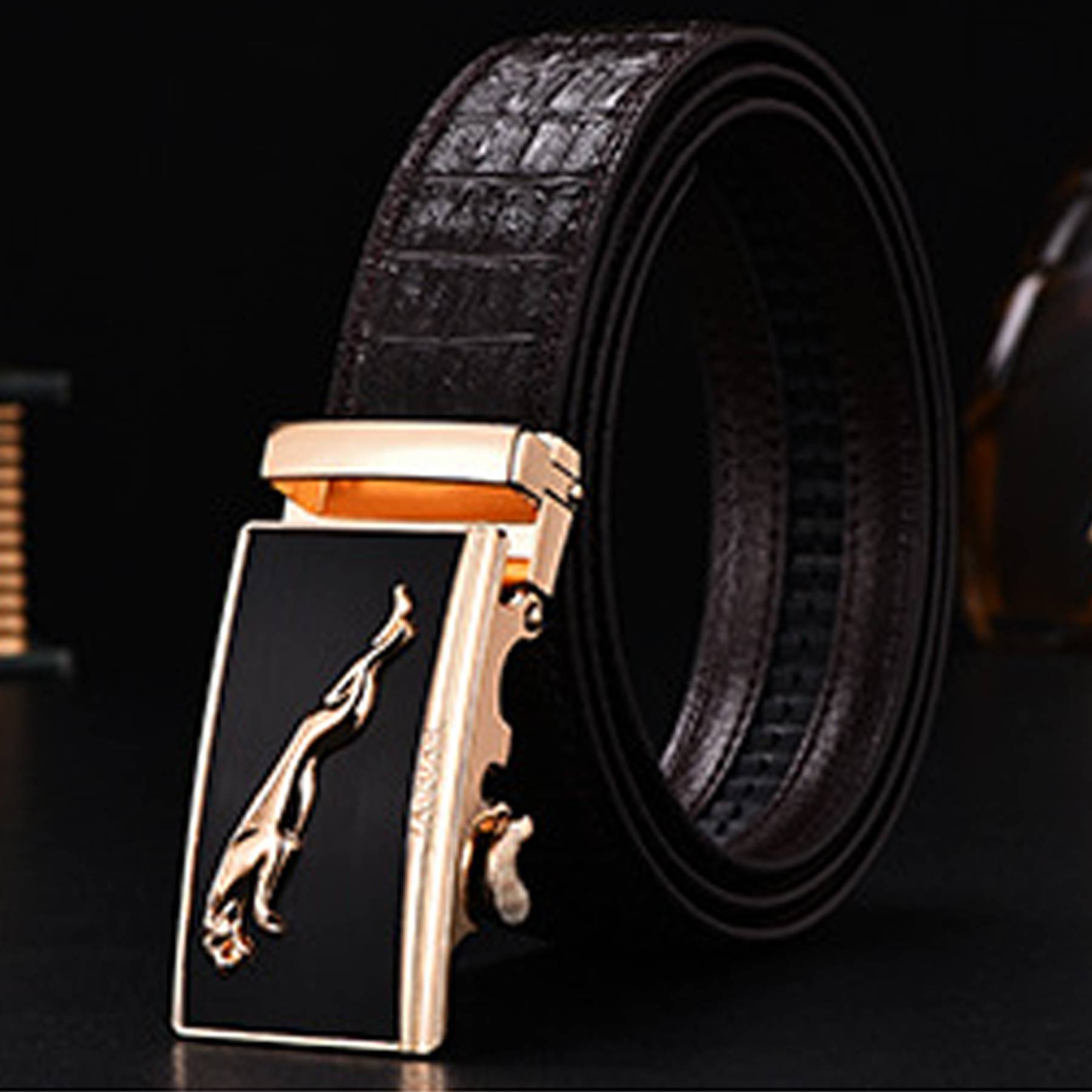 Alloy Men's Automatic Belt Buckles 1