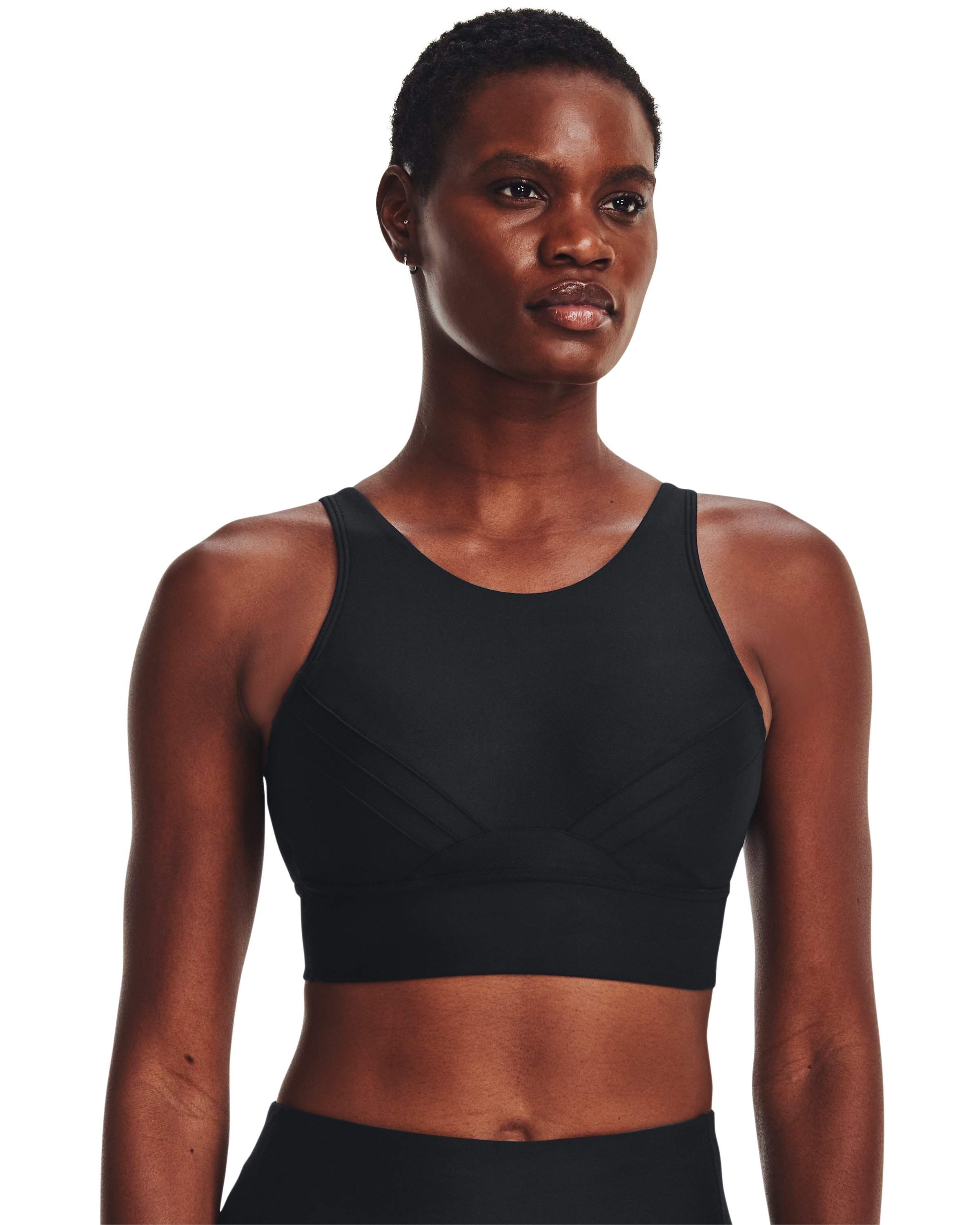 UA Infinity Mid Pintuck Women's Sports Bra 4