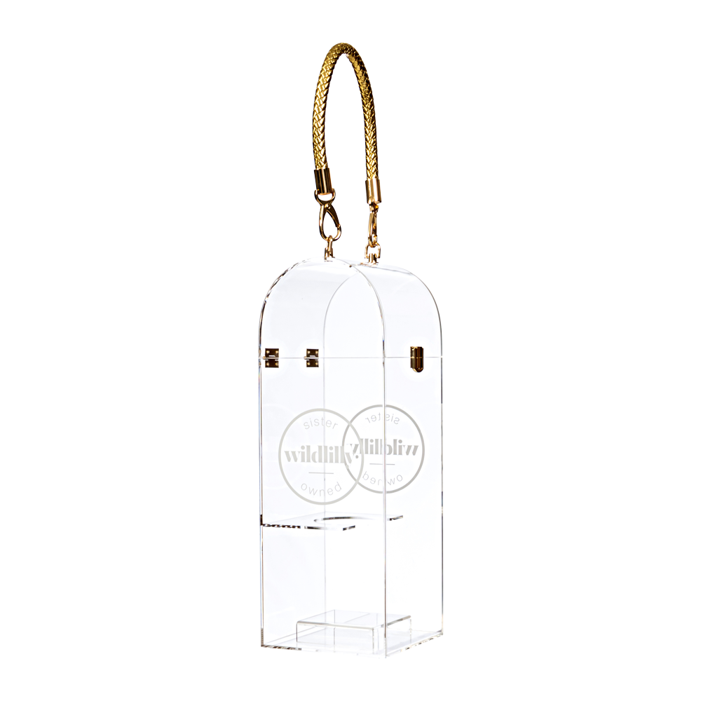 Acrylic Wine Case Purse 7