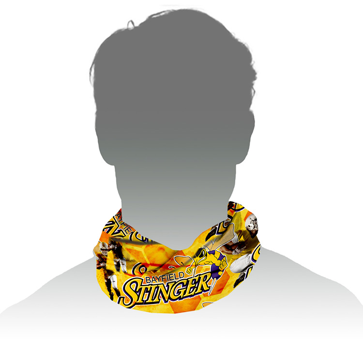 "THE FULL COLOR FANDANA™" Full Color Sublimation" Multi-Functional Gaiter & Headwear – 9-3/4" W x 17 8