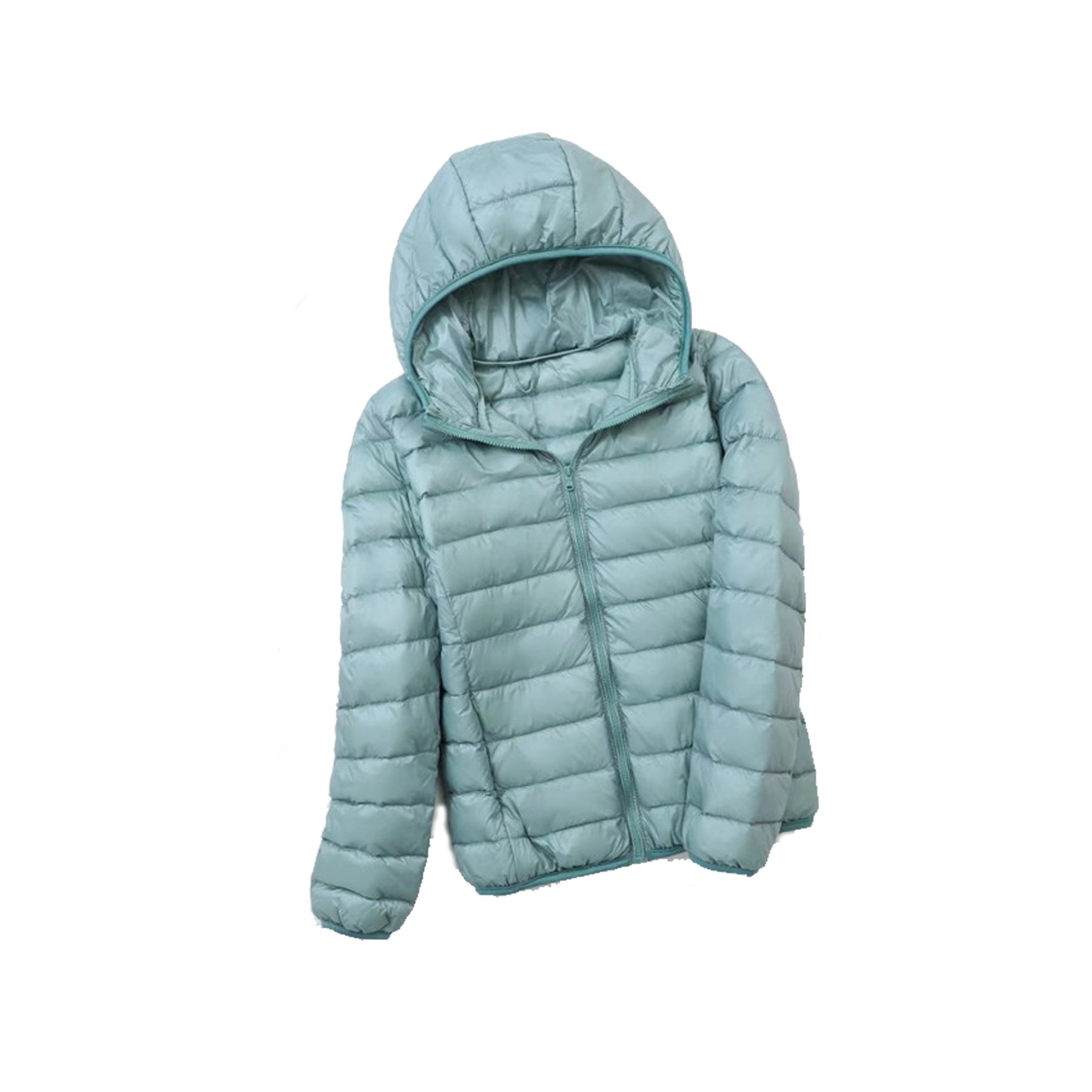 Women Hooded Short Down Jacket 5
