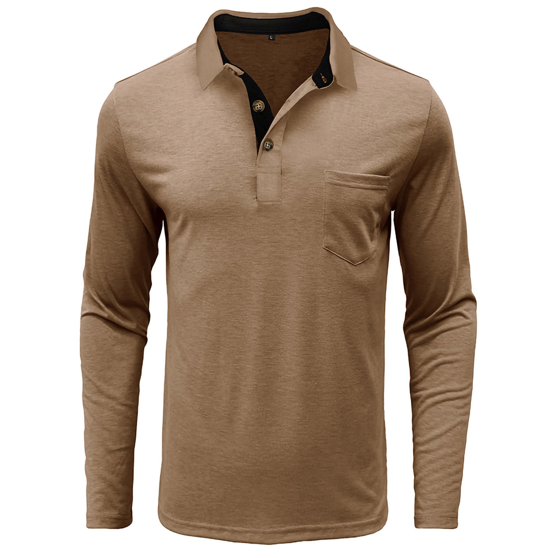 Men's Long Sleeve Polo Shirt 10