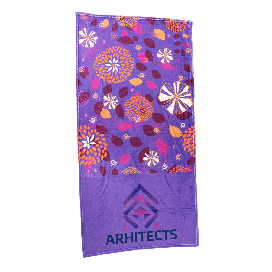 Microfiber Velour Beach Towel 3
