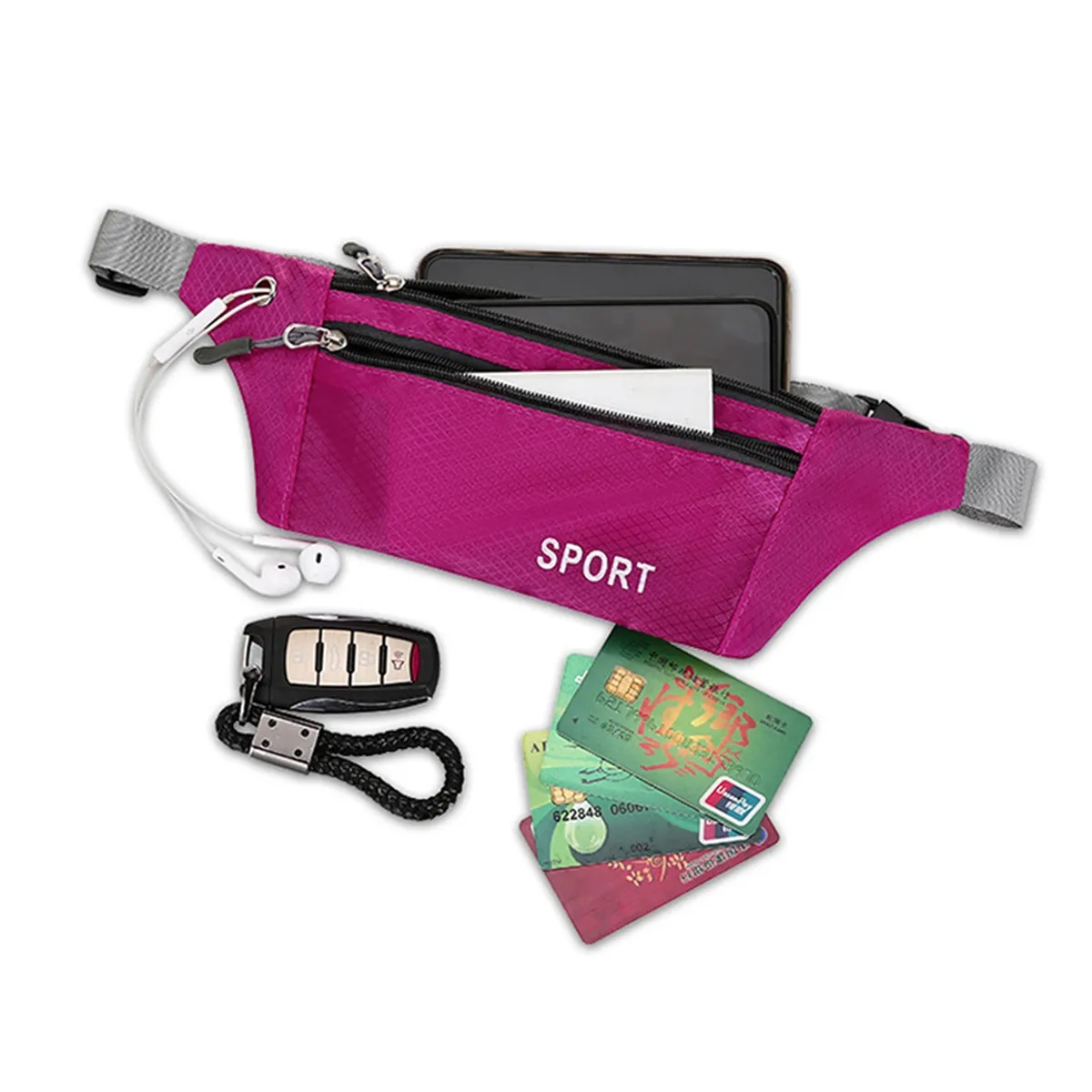 Outdoor Breathable Waterproof Running Sports Waist Pack 2
