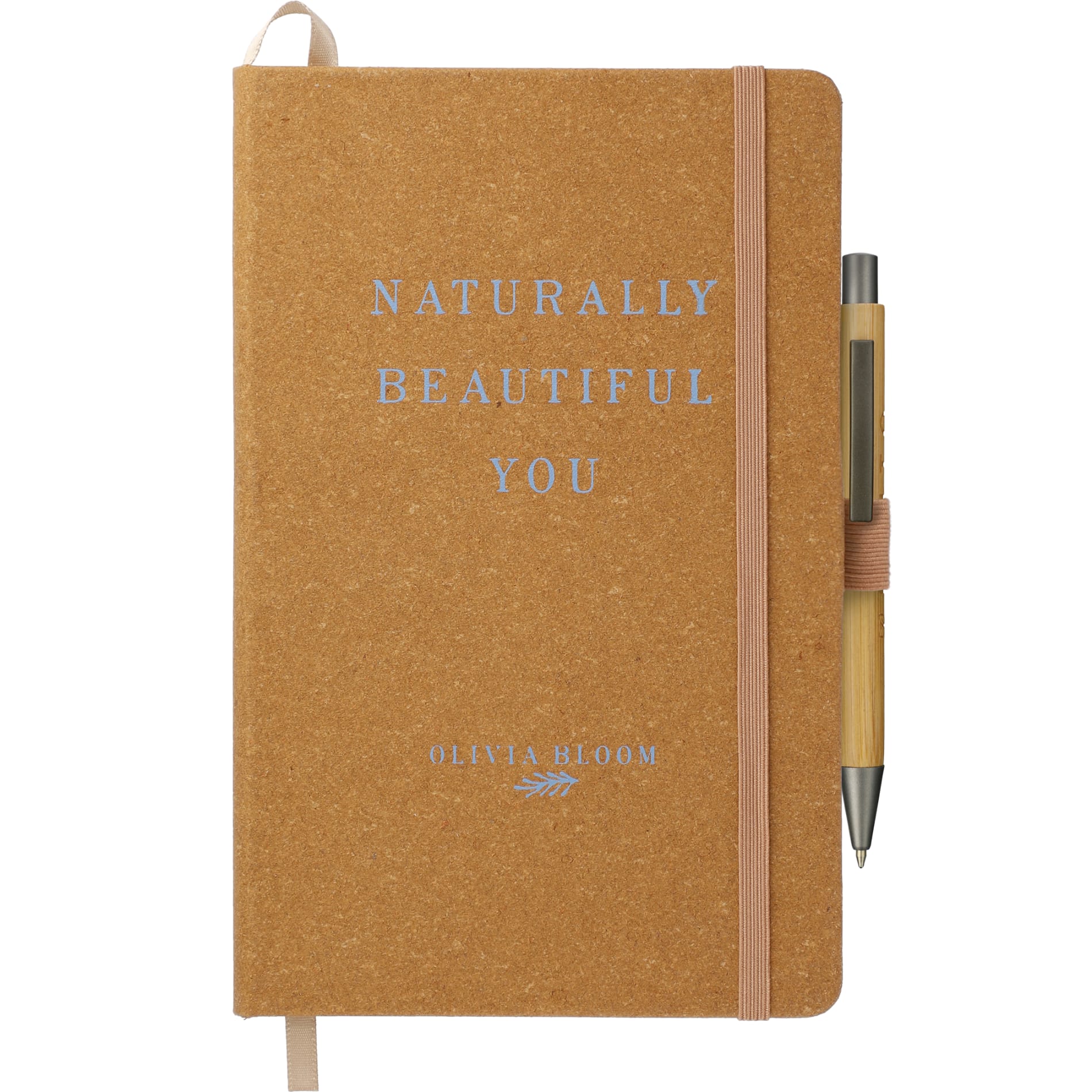 FSC® Mix 5.5" x 8.5" Recycled Leather Bound Journa 79