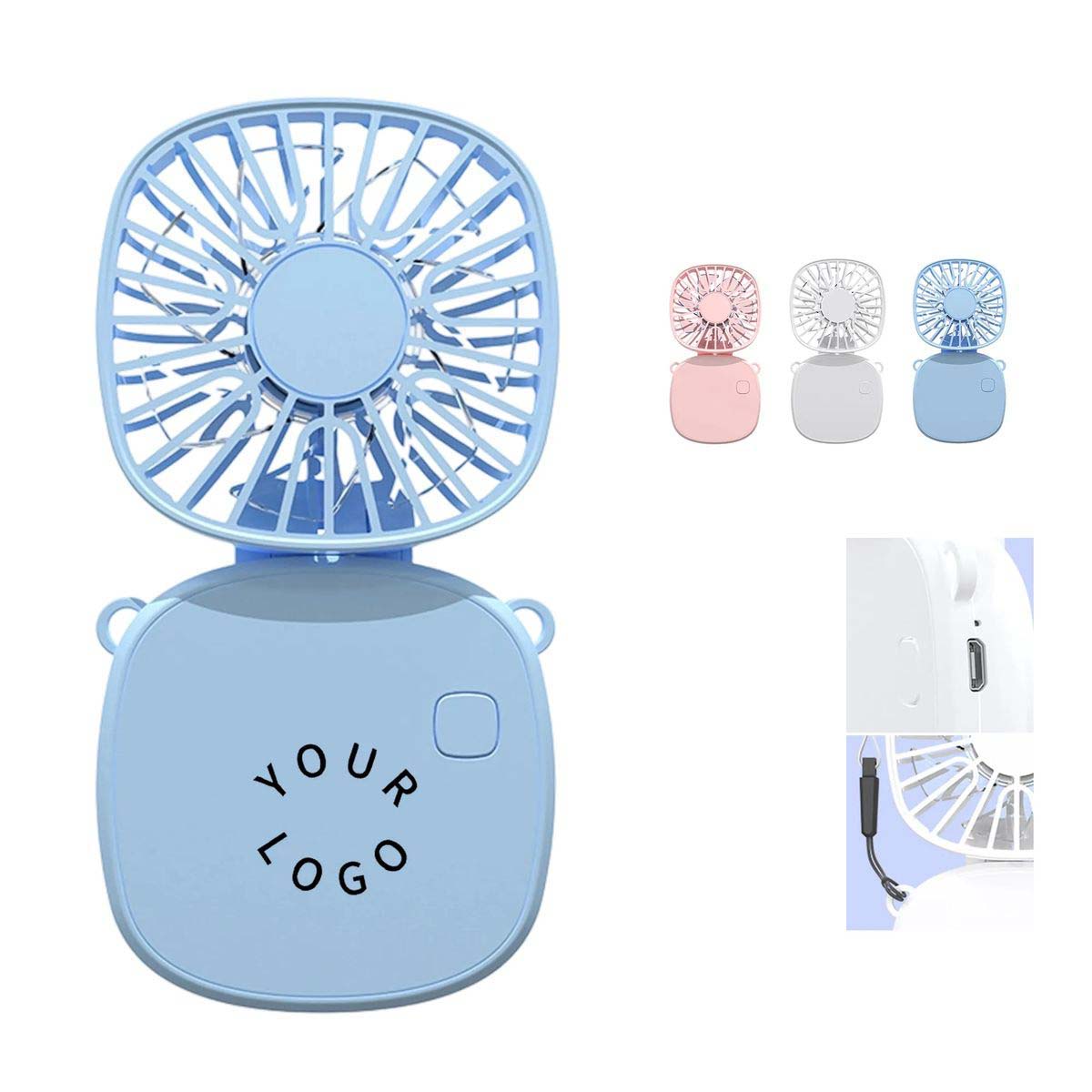 Foldable Neck Fan with Three Speed Cooling 2