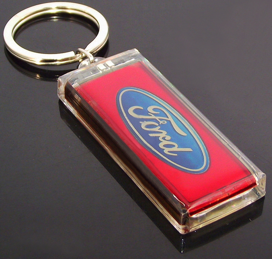 Magic Solar LED Flashing Keychain 1