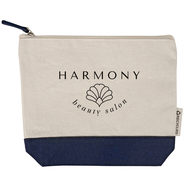 12oz. Rosewood Recycled Canvas Everyday Pouch 14