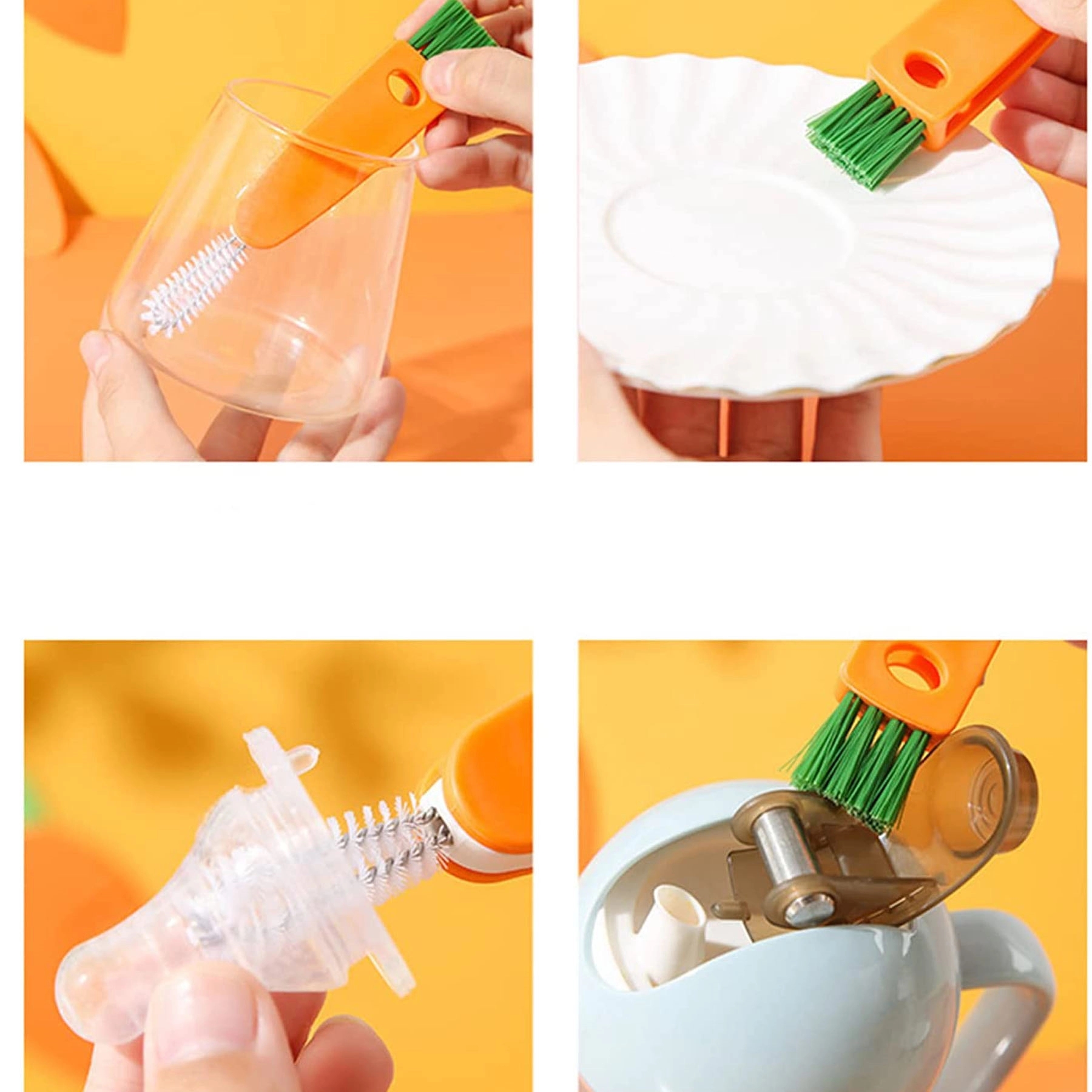 3 in 1 Cup Cover Deep Cleaning Brush 3