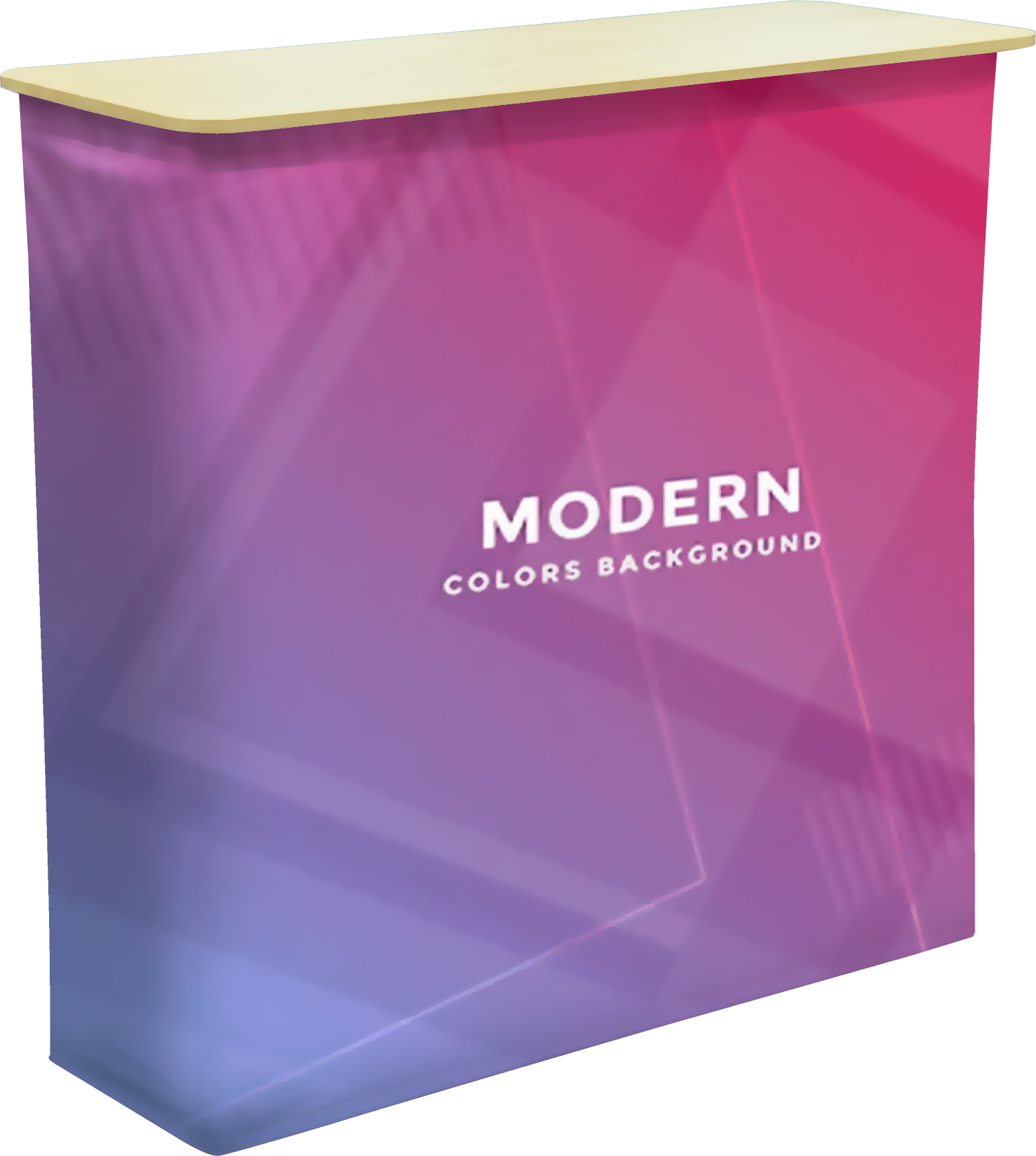 32"w x 39"h Rectangular Countertop/Table - Fabric Only 1