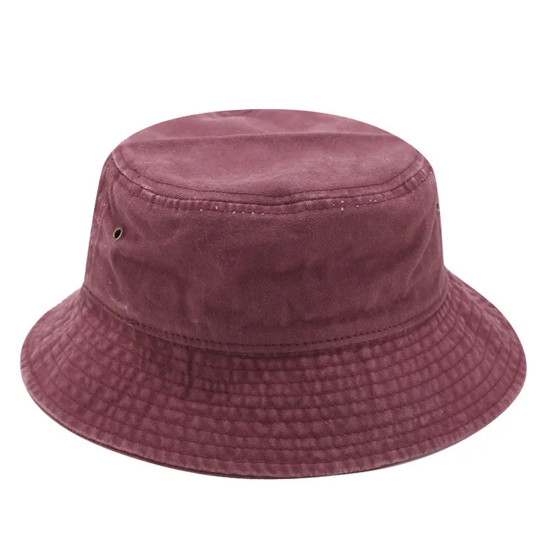 Washed Cotton Bucket Hat MOQ 50 PCS 5