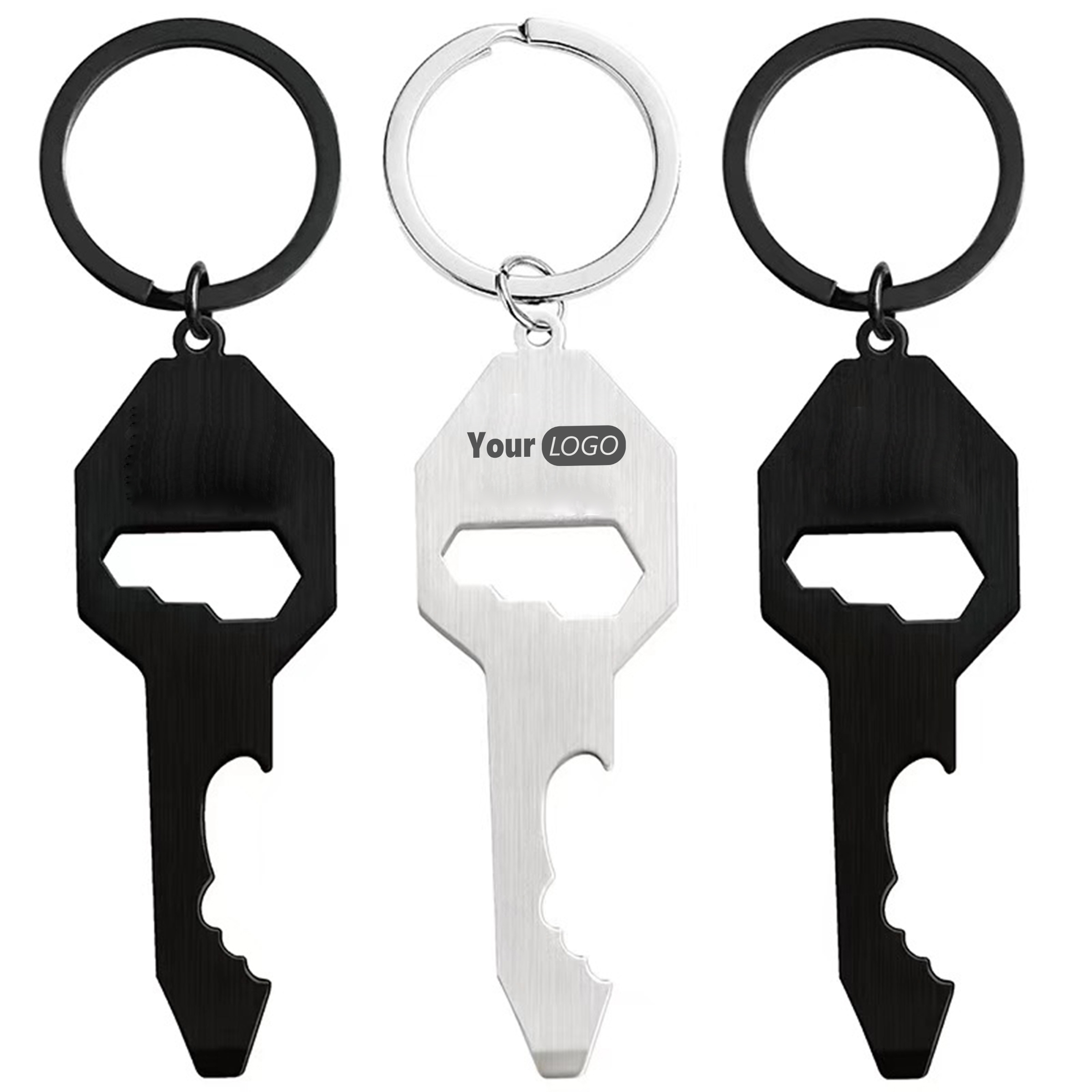 Metal Personalized Bottle Opener Keychain 1