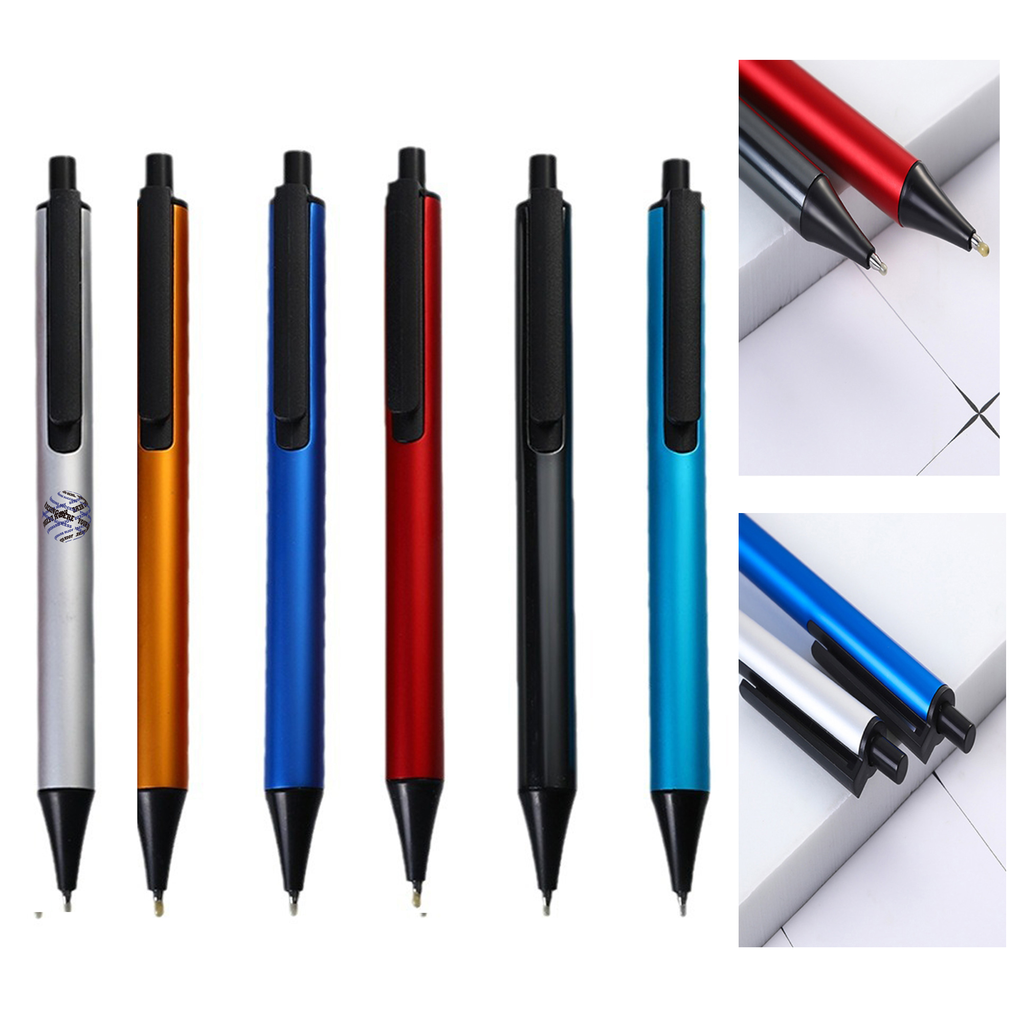 Eco-friendly Biodegradable Ballpoint Pen Customizable Logo 2