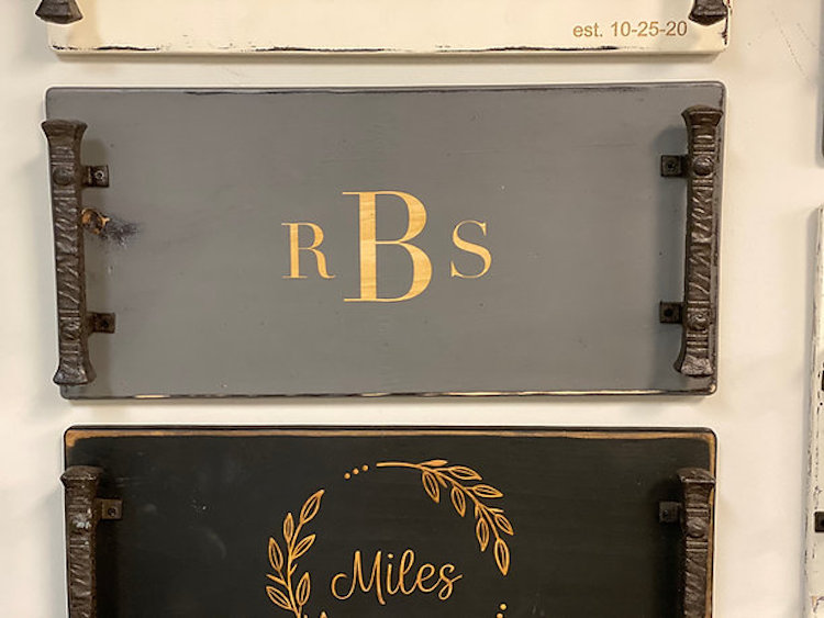 Medium Personalized Tray 1