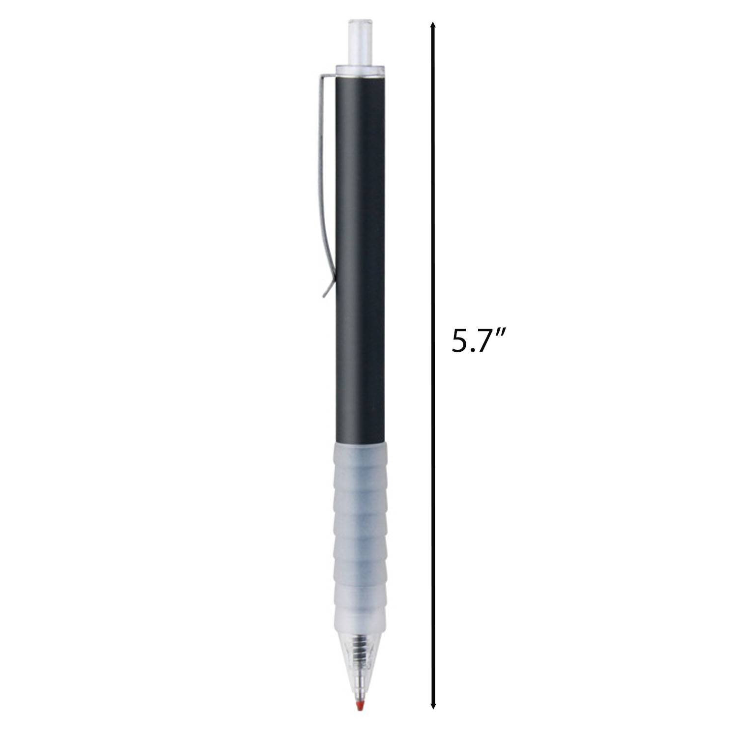 Medium Point Ballpoint Pens with Super Soft Grip 2