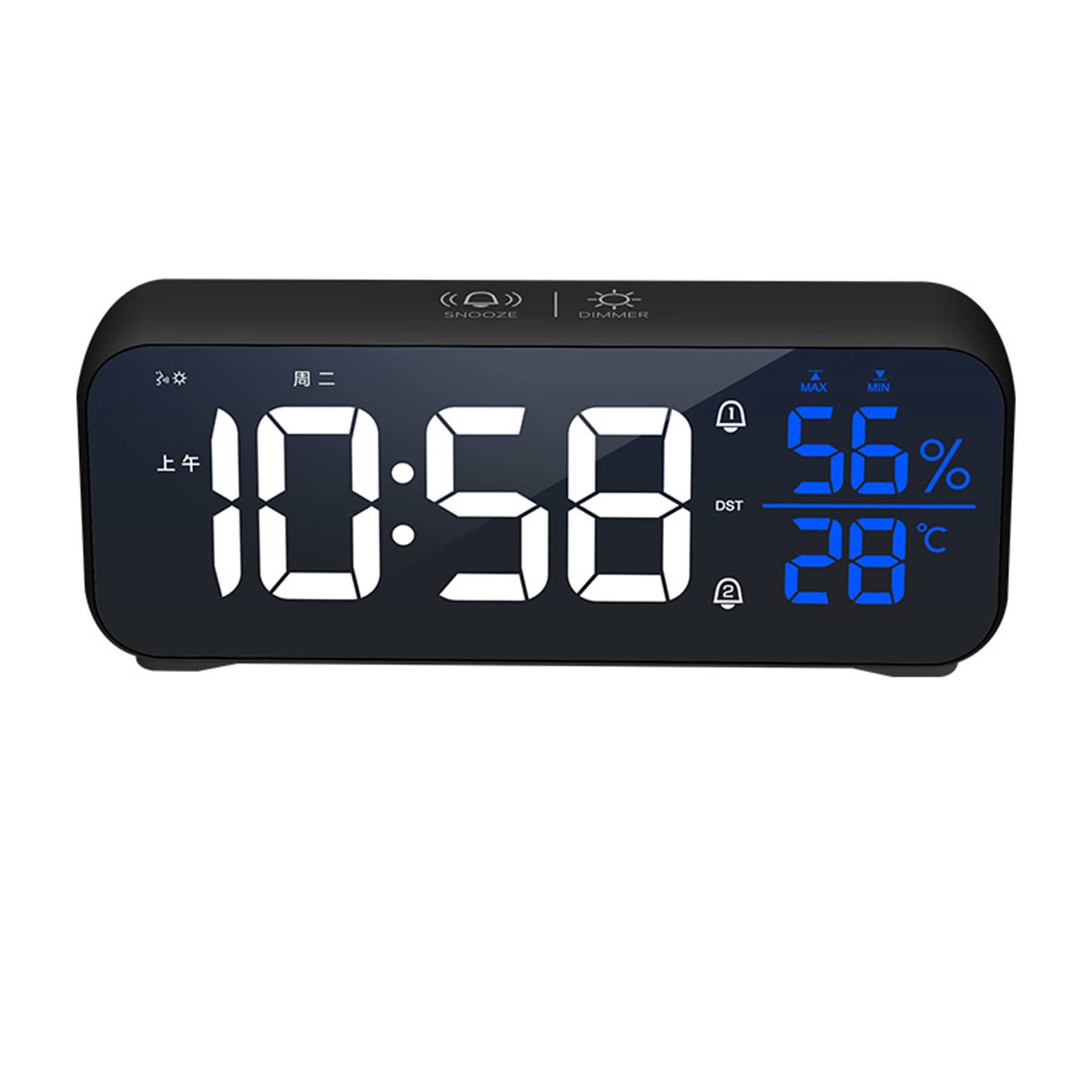 Wireless Bluetooth Speaker With Clock 1
