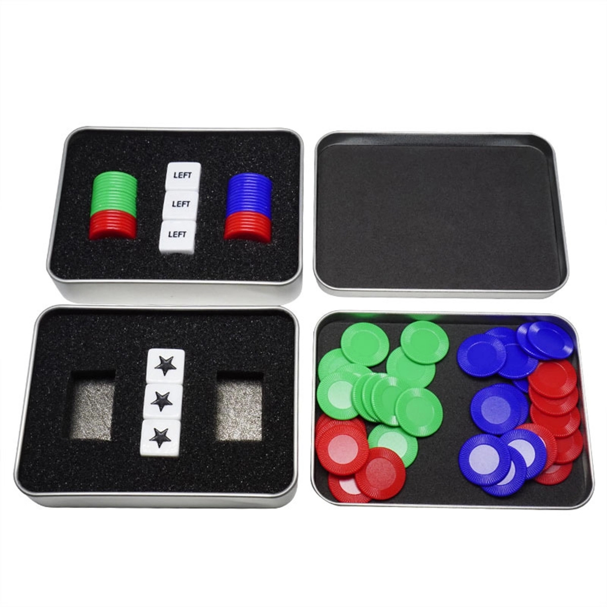 Custom Left Right Center Dice Set Board Game 4