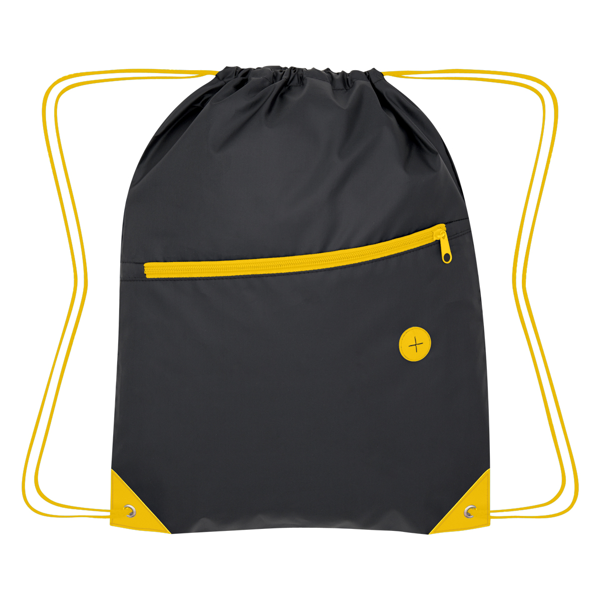 Color Pop Recycled Drawstring Bag 15