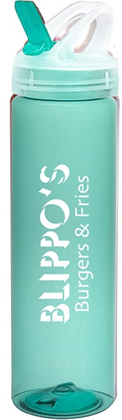32 oz PET Sports Water Bottle with Flip Top Lid 14