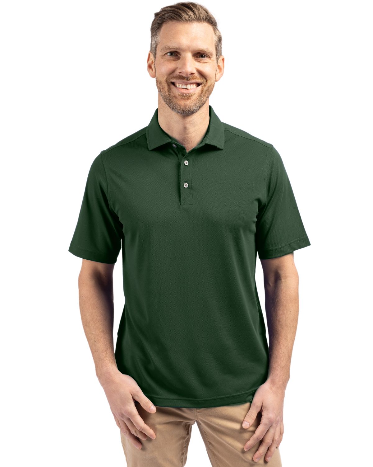 Cutter & Buck Virtue Recycled Featherlight Pique Mens Polo 89