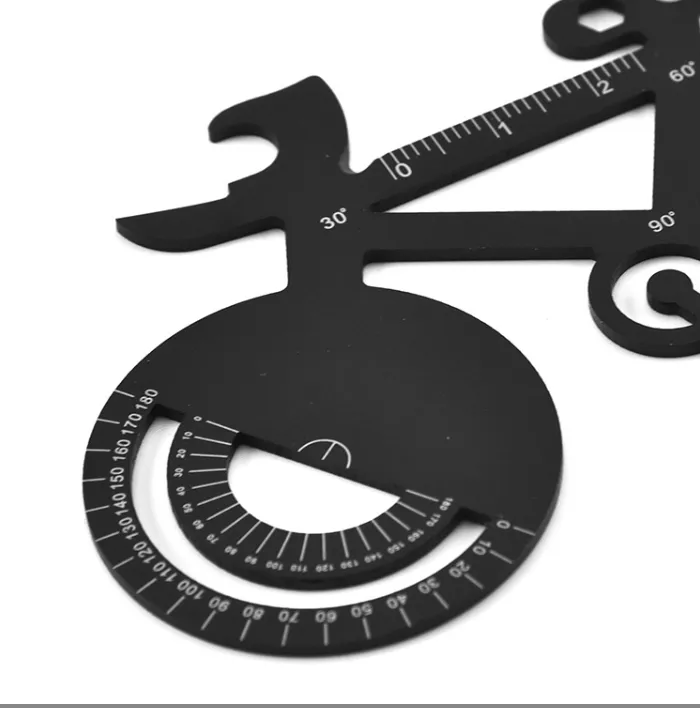 7-in-1 Multi Functional Bicycle Shaped Tool With Bottle Open 3