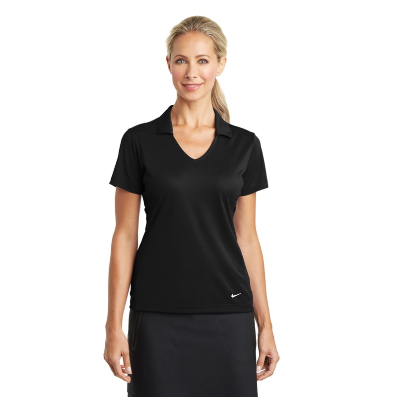 Nike Women's Dri-FIT Vertical Mesh Polo. 24