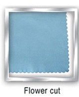 Microfiber Cloth - 7 3/4" x 7 3/4" - 2 Sided 1