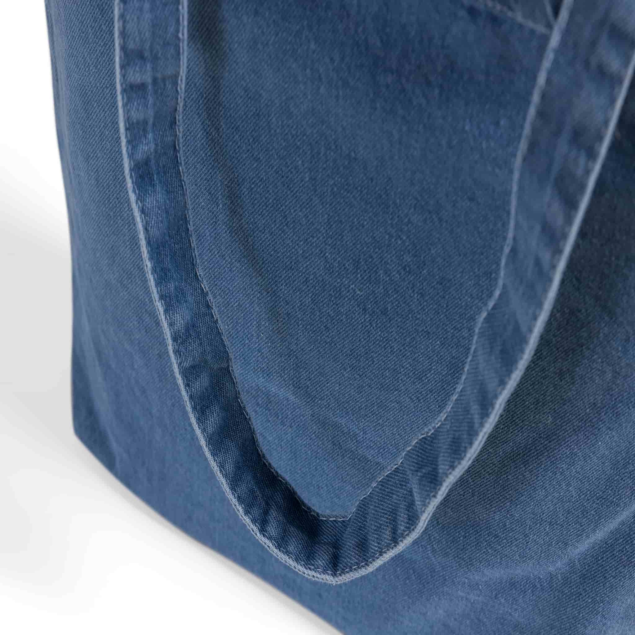 Denim Twill Tote Bag, custom tote bag with logo imprint 3