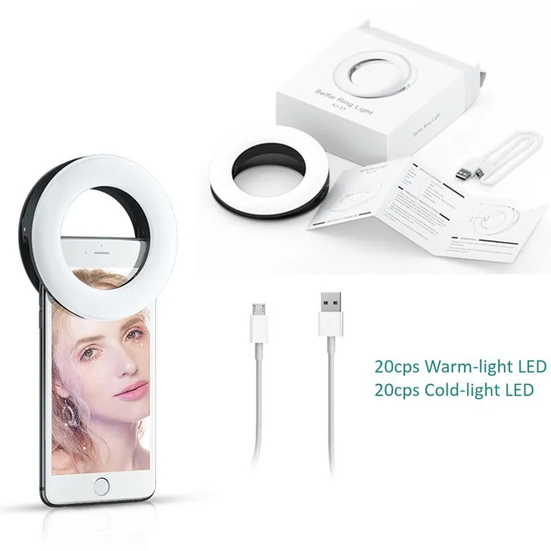 Clip On Selfie Ring Lights 3