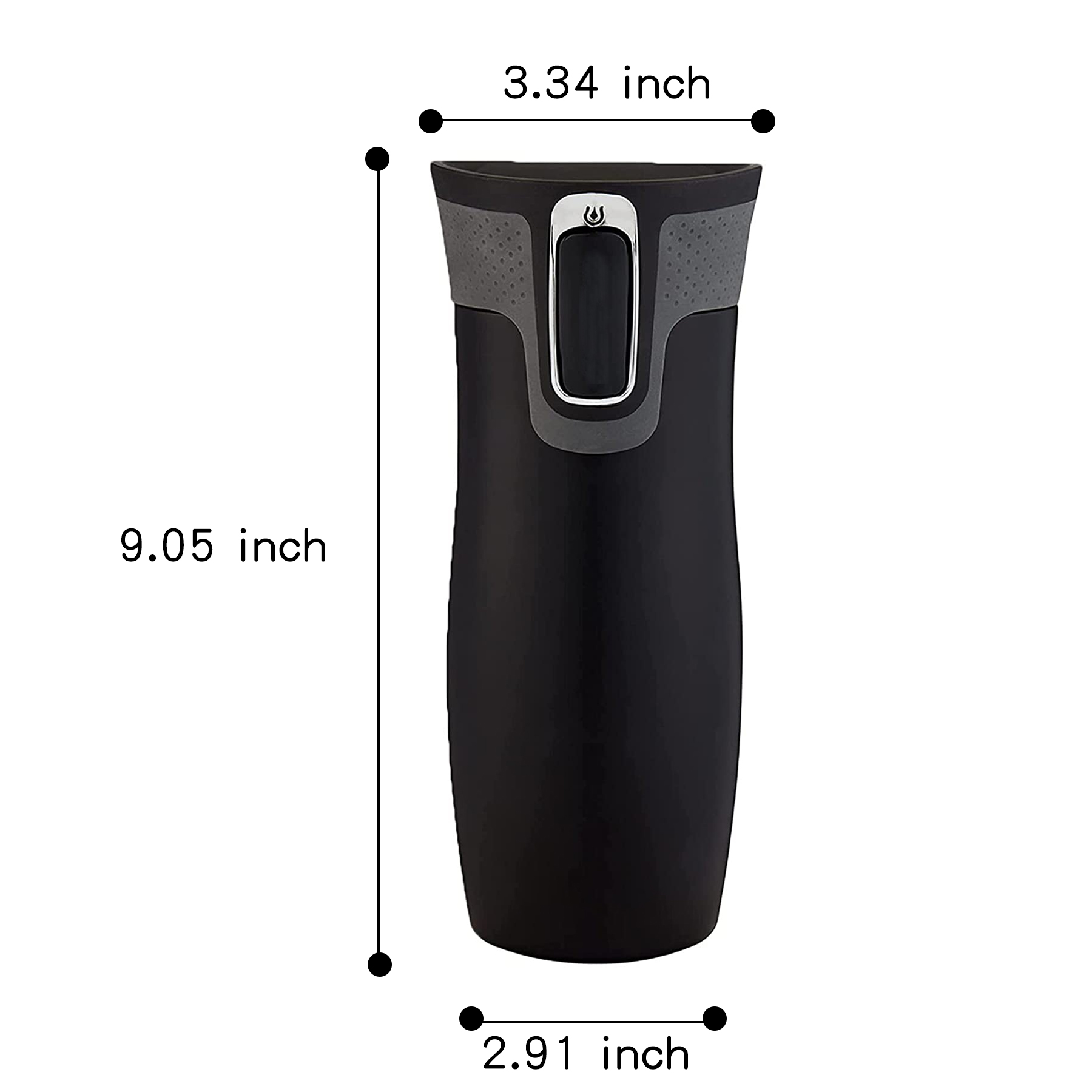 Stainless Steel Insulated Travel Mug 3