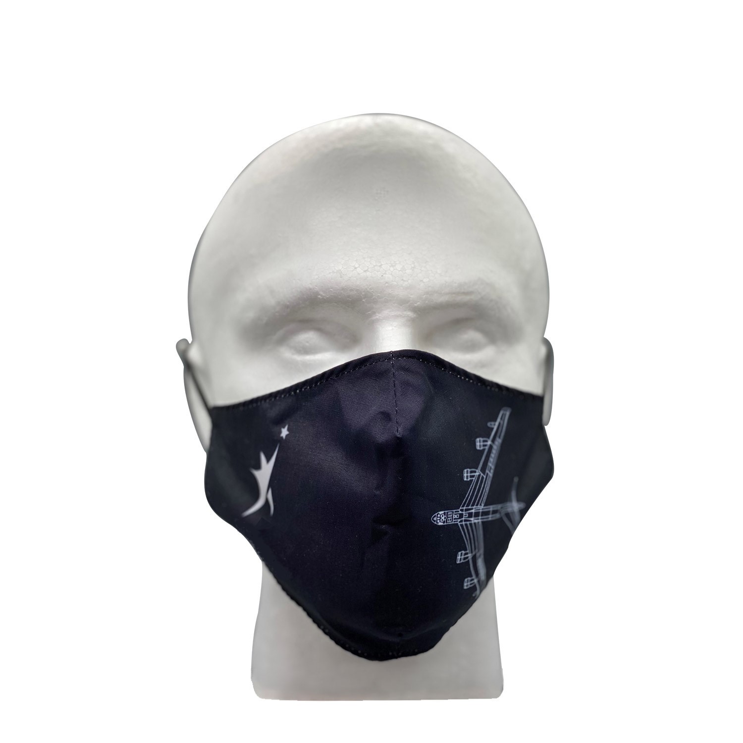 2-Ply Reusable Economy Face Mask w/Bottom Fold 7