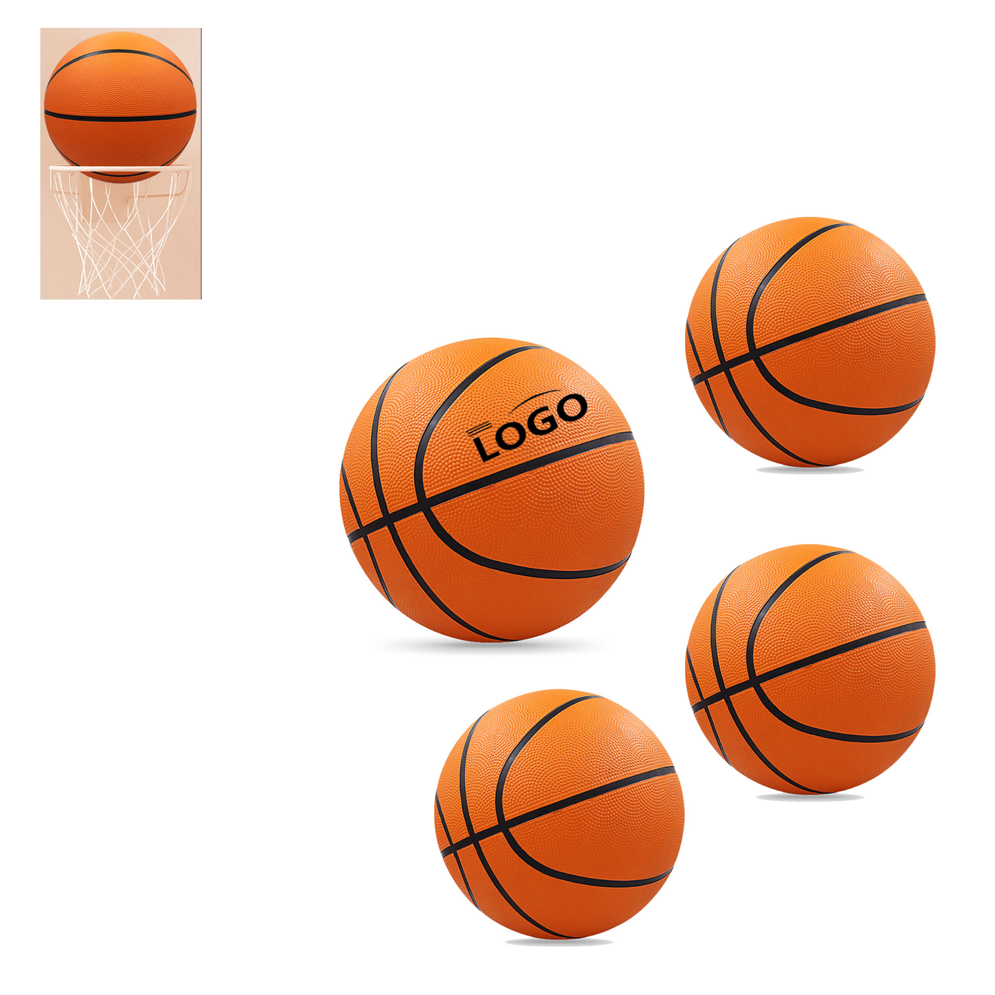 Mini 5 Size Basketball Hoop For Toddlers Kids Teenagers 2